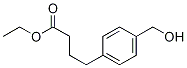 Benzenebutanoic acid, 4-(hydroxyMethyl)-, ethyl ester Struktur