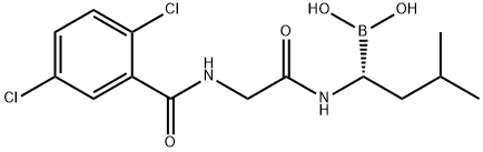 (R)-1-(2-(2,5-dichlorobenzamido)acetamido)-3-methylbutylboronic acid