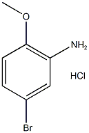 5-Bromo-2-methoxyaniline, HCl Struktur