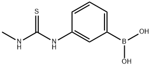 3-(3-Methylthioureido)phenylboronic acid Struktur