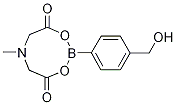 2-(4-(Hydroxymethyl)phenyl)-6-methyl-1,3,6,2-dioxazaborocane-4,8-dione Struktur