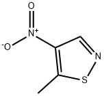 5-Methyl-4-nitro-isothiazole Struktur