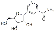 5-ribofuranosylnicotinamide Struktur