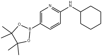 6-(CYCLOHEXYLAMINO)PYRIDINE-3-BORONIC ACID PINACOL ESTER price.