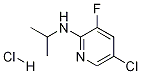 5-Chloro-3-fluoro-2-(N-isopropylaMino)pyridine,HCl Struktur