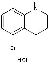 5-溴-1,2,3,4-四氫喹啉鹽酸鹽, 1073968-64-5, 結(jié)構(gòu)式