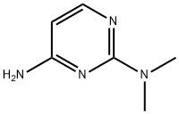 2,4-Pyrimidinediamine, N2,N2-dimethyl- (9CI) Struktur