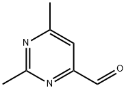 4-Pyrimidinecarboxaldehyde, 2,6-dimethyl- (7CI,8CI) Struktur