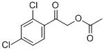 2-(ACETYLOXY)-1-(2,4-DICHLOROPHENYL)ETHANONE Struktur