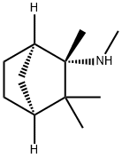 [1R,4S,(+)]-N,2,3,3-Tetramethylbicyclo[2.2.1]heptane-2-amine Struktur