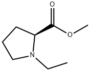 METHYL 1-ETHYLPYRROLIDINE-2-CARBOXYLATE Struktur