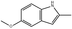 5-METHOXY-2-METHYLINDOLE Structure