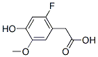 6-fluorohomovanillic acid Struktur