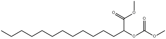 Methyl α-Acetylmyristate Struktur