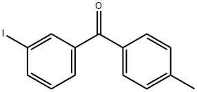 3-IODO-4'-METHYLBENZOPHENONE Struktur