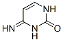 2(1H)-Pyrimidinone, 3,4-dihydro-4-imino-, (Z)- (9CI) Struktur