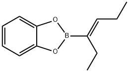 (Z)-3-己烯基-3-硼酸鄰苯二酚酯 結(jié)構(gòu)式