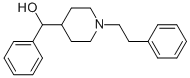 ALPHA-PHENYL-1-(2-PHENYLETHYL)-4-PIPERIDINEMETHANOL Struktur