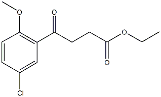 ETHYL 4-(5-CHLORO-2-METHOXYPHENYL)-4-OXOBUTANOATE price.