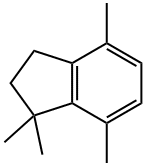 1,1,4,7-Tetramethylindane Struktur