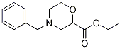 Ethyl 4-Benzyl-2-morpholinecarboxylate Struktur