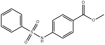 Methyl 4-(phenylsulfonaMido)benzoate Struktur