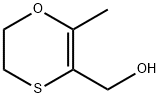 1,4-Oxathiin, 5,6-dihydro-3-(hydroxymethyl)-2-methyl- Struktur