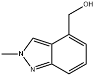 (2-Methyl-2H-indazol-4-yl)methanol Struktur