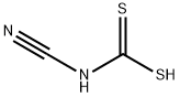 Carbamodithioic acid, cyano- Struktur