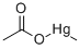 METHYL MERCURIC ACETATE Struktur