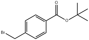 4-(BROMOMETHYL)-BENZOIC ACID, 1,1-DIMETHYLETHYL ESTER Structure