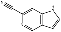 1H-Pyrrolo[3,2-c]pyridine-6-carbonitrile Struktur