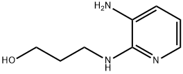 3-[(3-Amino-2-pyridinyl)amino]-1-propanol Struktur