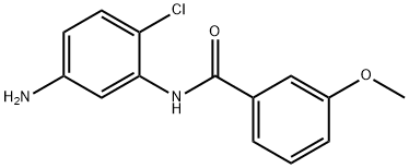 N-(5-Amino-2-chlorophenyl)-3-methoxybenzamide Struktur