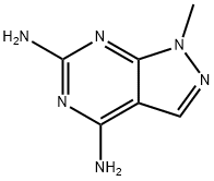 1-Methyl-1H-pyrazolo[3,4-d]pyriMidin-4,6-diaMine Struktur