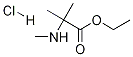 ethyl 2-Methyl-2-(MethylaMino)propanoate hydrochloride Struktur