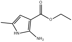 ETHYL 2-AMINO-5-METHYL-1H-PYRROLE-3-CARBOXYLATE Struktur