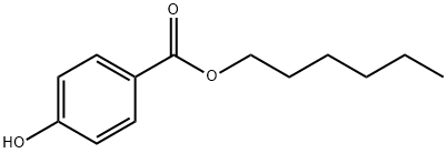 HEXYL 4-HYDROXYBENZOATE Structure