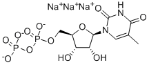 THYMIDINE-3',5'-DIPHOSPHATE, DISODIUM SALT Struktur