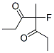 3,5-Heptanedione,  4-fluoro-4-methyl- Struktur