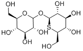 D-GLUCOPYRANOSYL BETA-D-THIOGLUCOPYRANOSIDE Struktur