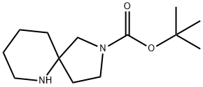 2,6-二氮雜螺[4.5]癸烷-2-甲酸叔丁酯, 1086394-55-9, 結(jié)構(gòu)式