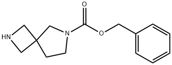 Benzyl 2,6-diazaspiro[3.4]octane-6-carboxylate Struktur