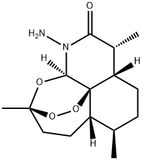 N-Amino-11-azaartemisinin Struktur