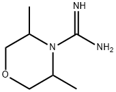 3,5-dimethylmorpholine-4-carboxamidine Struktur