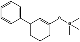 Cyclohexene, 3-phenyl-1-(trimethylsilyloxy)- Struktur