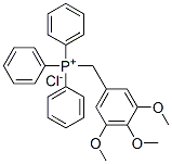 Triphenyl-[(3,4,5-trimethoxyphenyl)-methyl]-phosphonium chloride Struktur