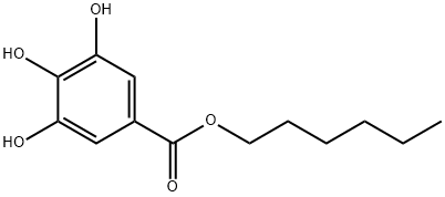 HEXYL GALLATE Struktur