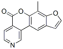 7-methylpyrido(4,3-c)psoralen Structure