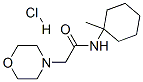 N-(1-methylcyclohexyl)-2-morpholin-4-yl-acetamide hydrochloride Struktur